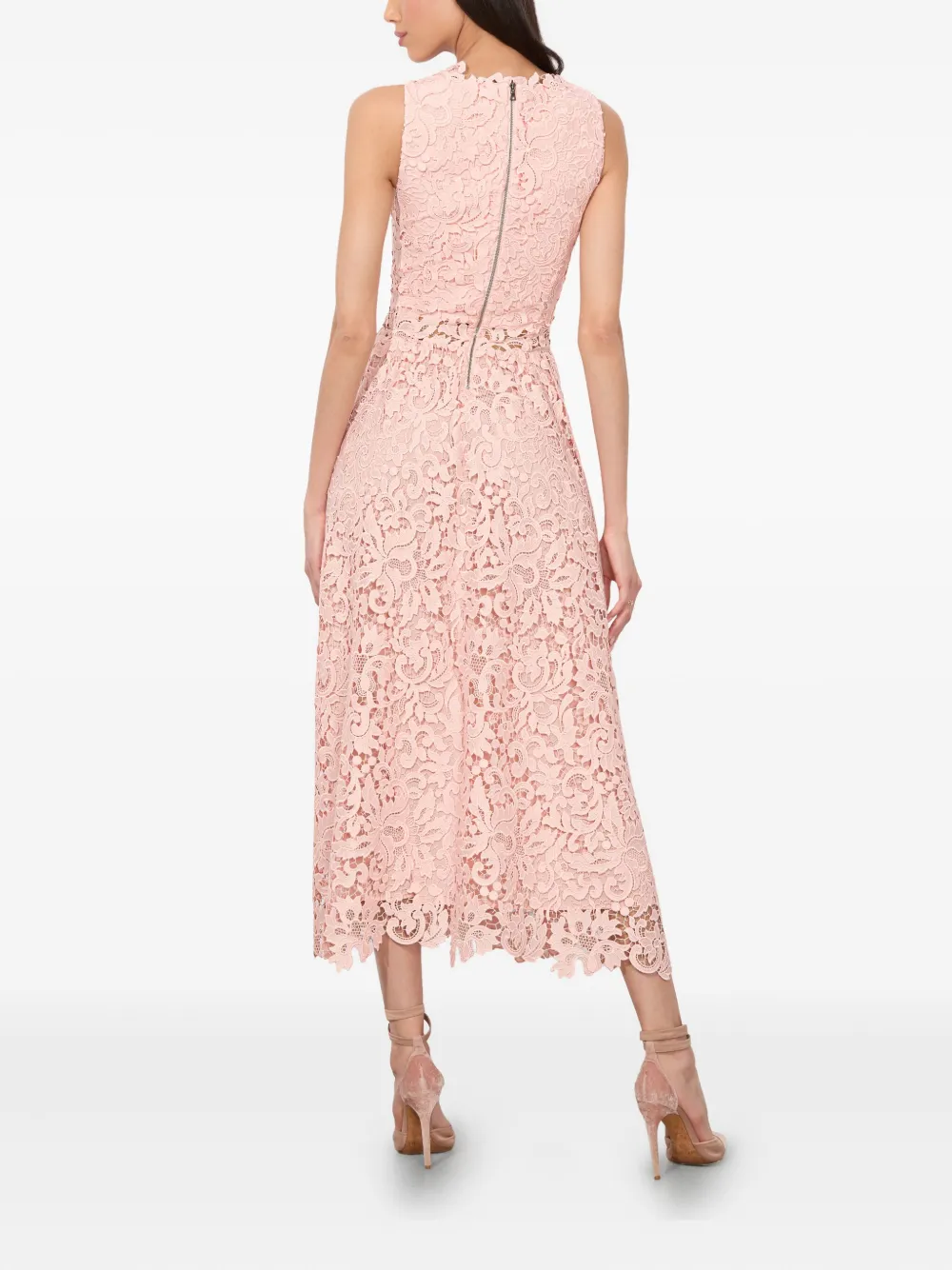 alice + olivia Babette midi-jurk Roze