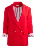 alice + olivia Arias double-breasted blazer - Red