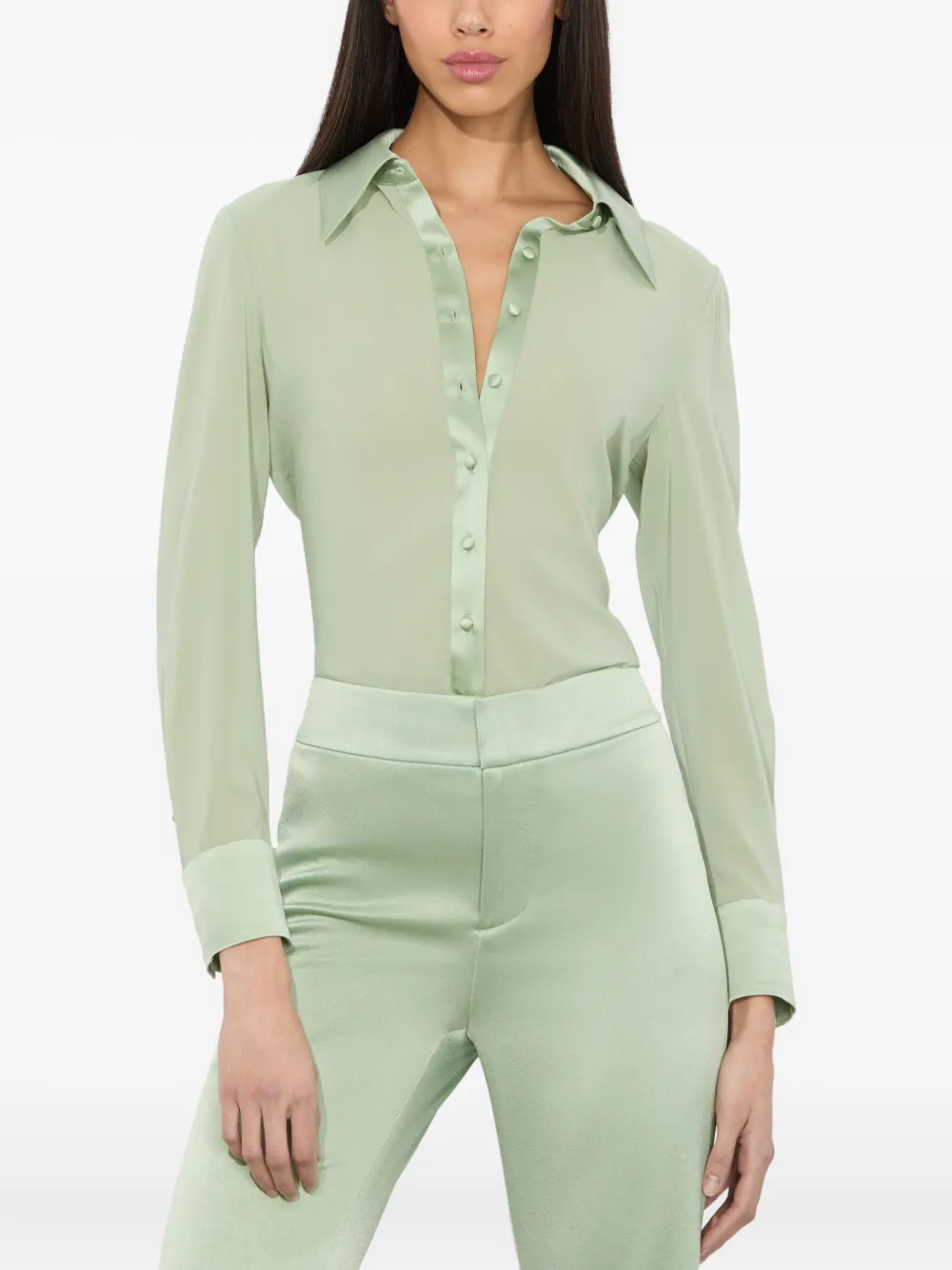 alice + olivia Blouse Groen