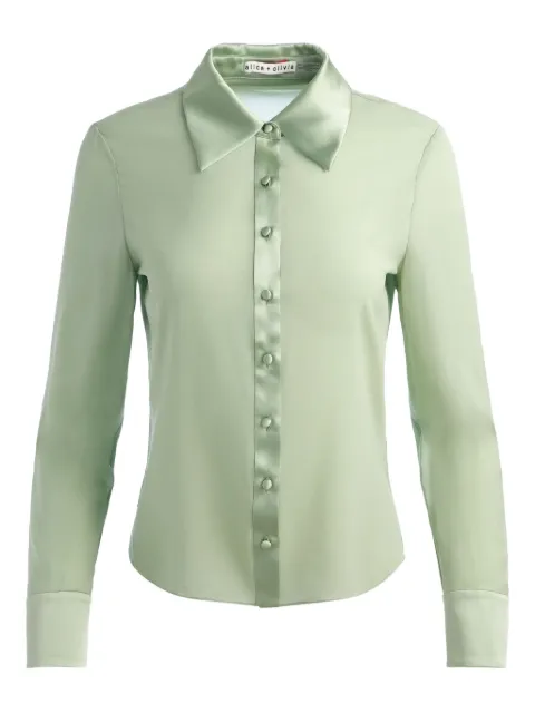 alice + olivia camisa Willa