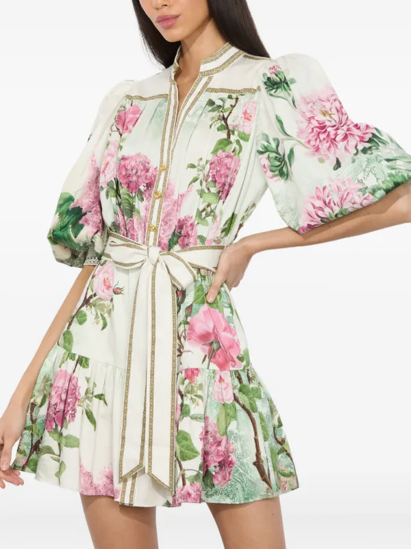 Alice + Olivia Cora Dress | White | FARFETCH