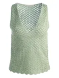 alice + olivia Annalise tank top - Green
