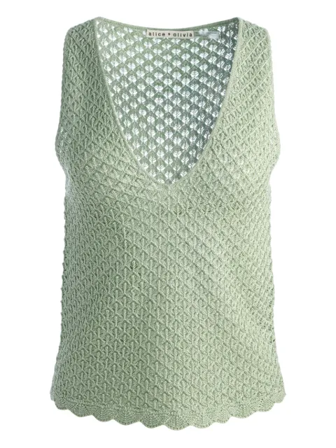 alice + olivia Annalise tank top
