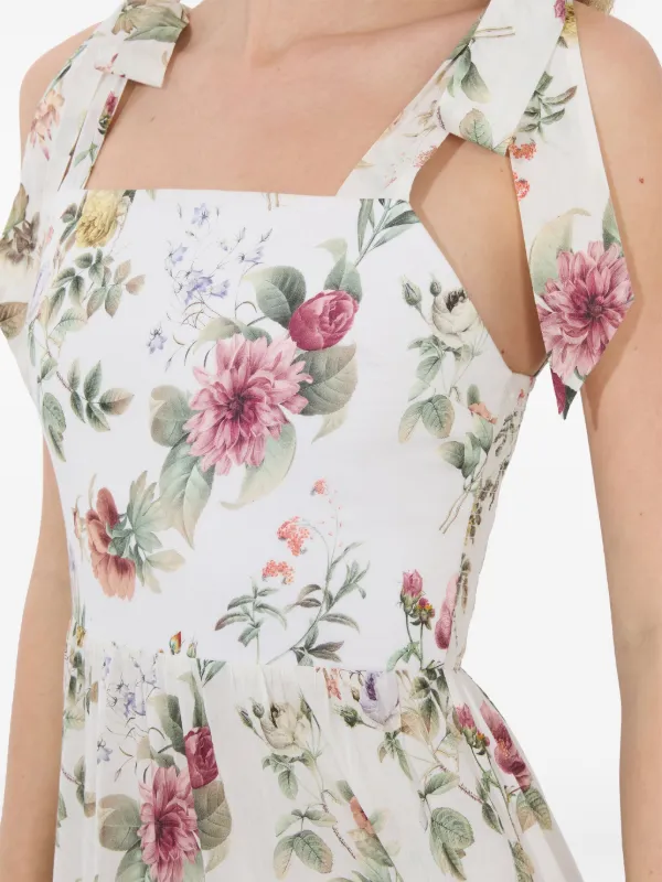 Alice + Olivia Monnie ドレス | ホワイト | FARFETCH JP Alice + Olivia Monnie ドレス | ホワイト | FARFETCH JP