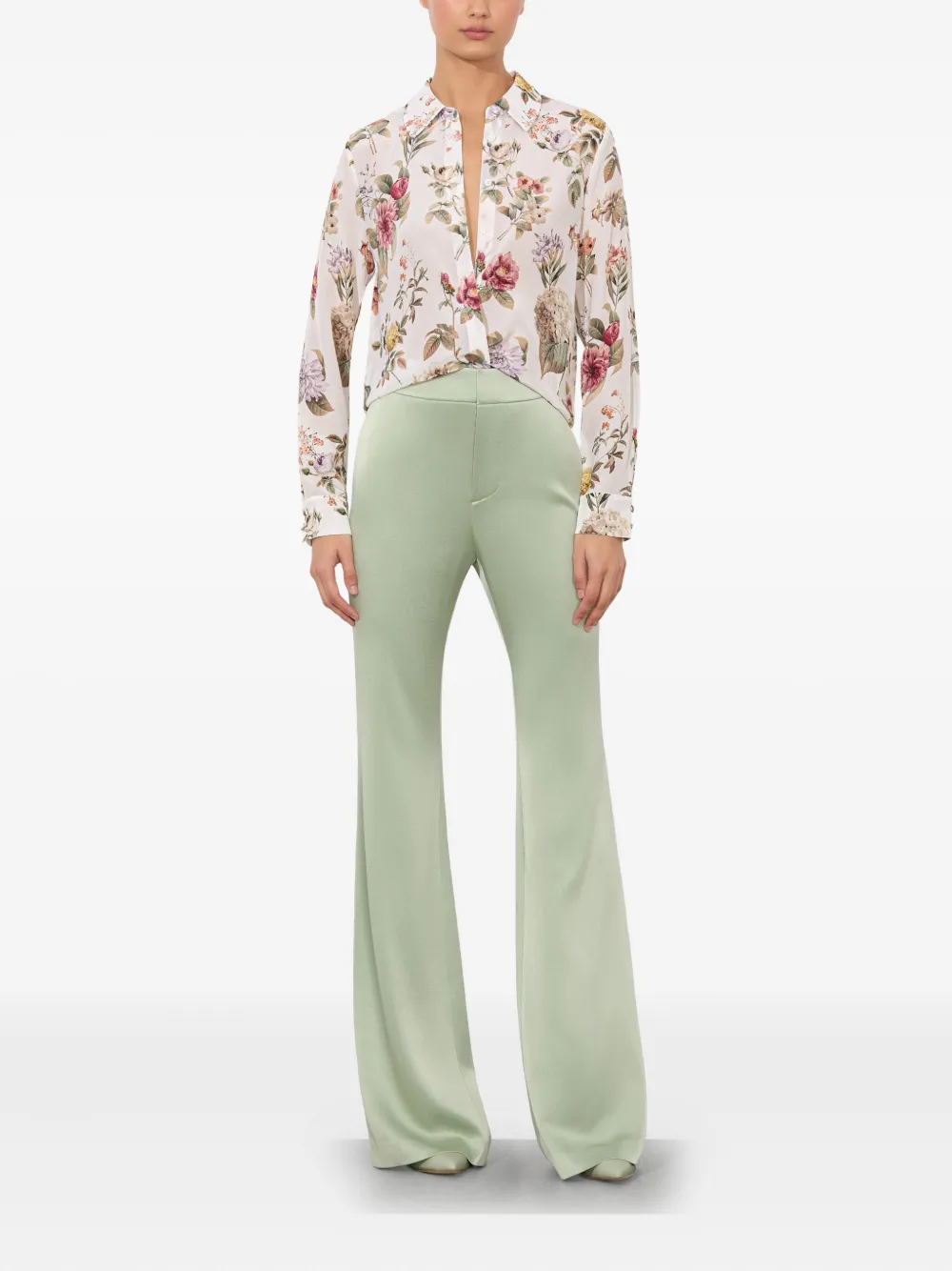 Alice + olivia Willa shirt - Beige