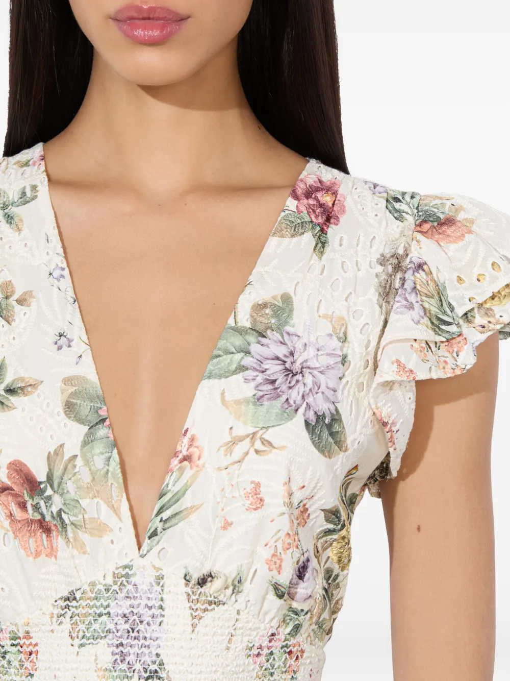 Alice + Olivia Kessie ロンパース | ホワイト | FARFETCH JP