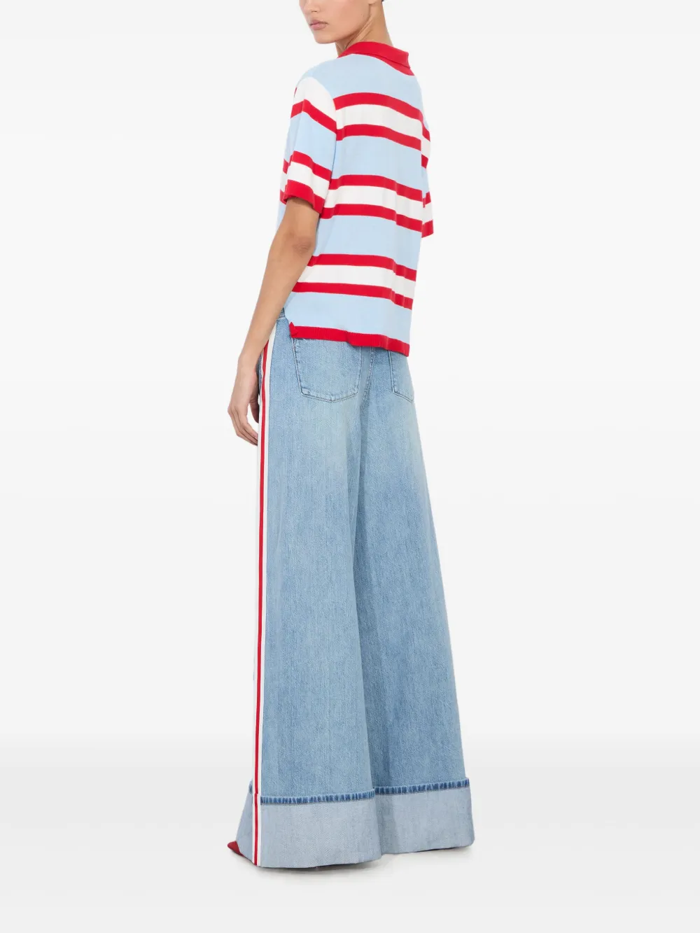 alice + olivia Tillie poloshirt Blauw