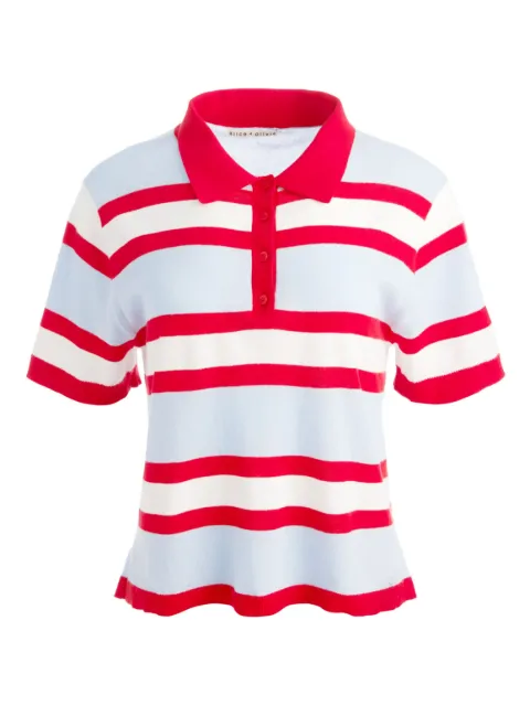 alice + olivia Tillie polo shirt