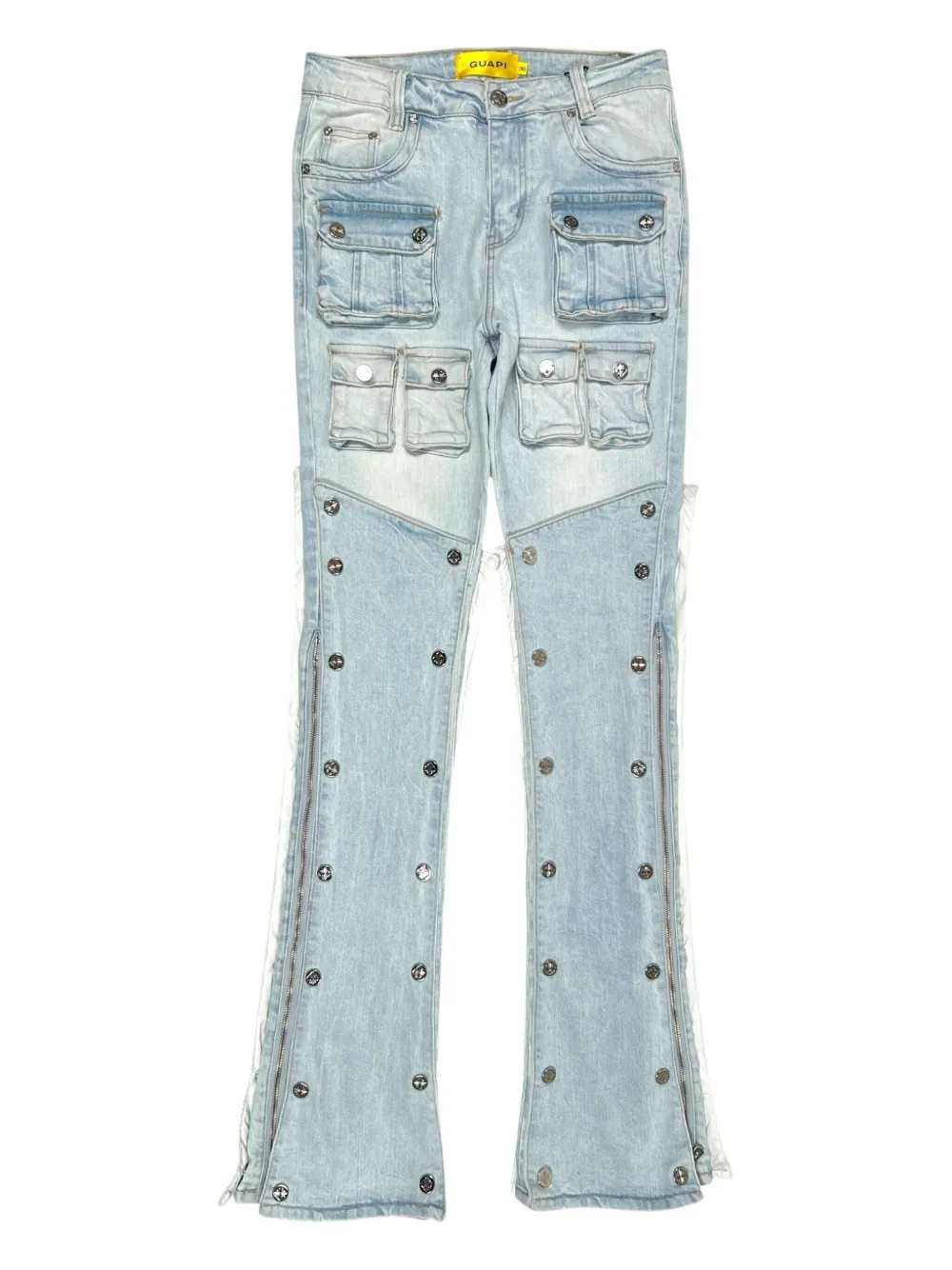 GUAPI pockets-detail jeans | Blue | Image 1