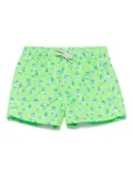 MC2 Saint Barth Kids Jean Lighting swim shorts - Green