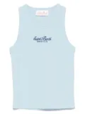 MC2 Saint Barth Kids Blue Jr tank top
