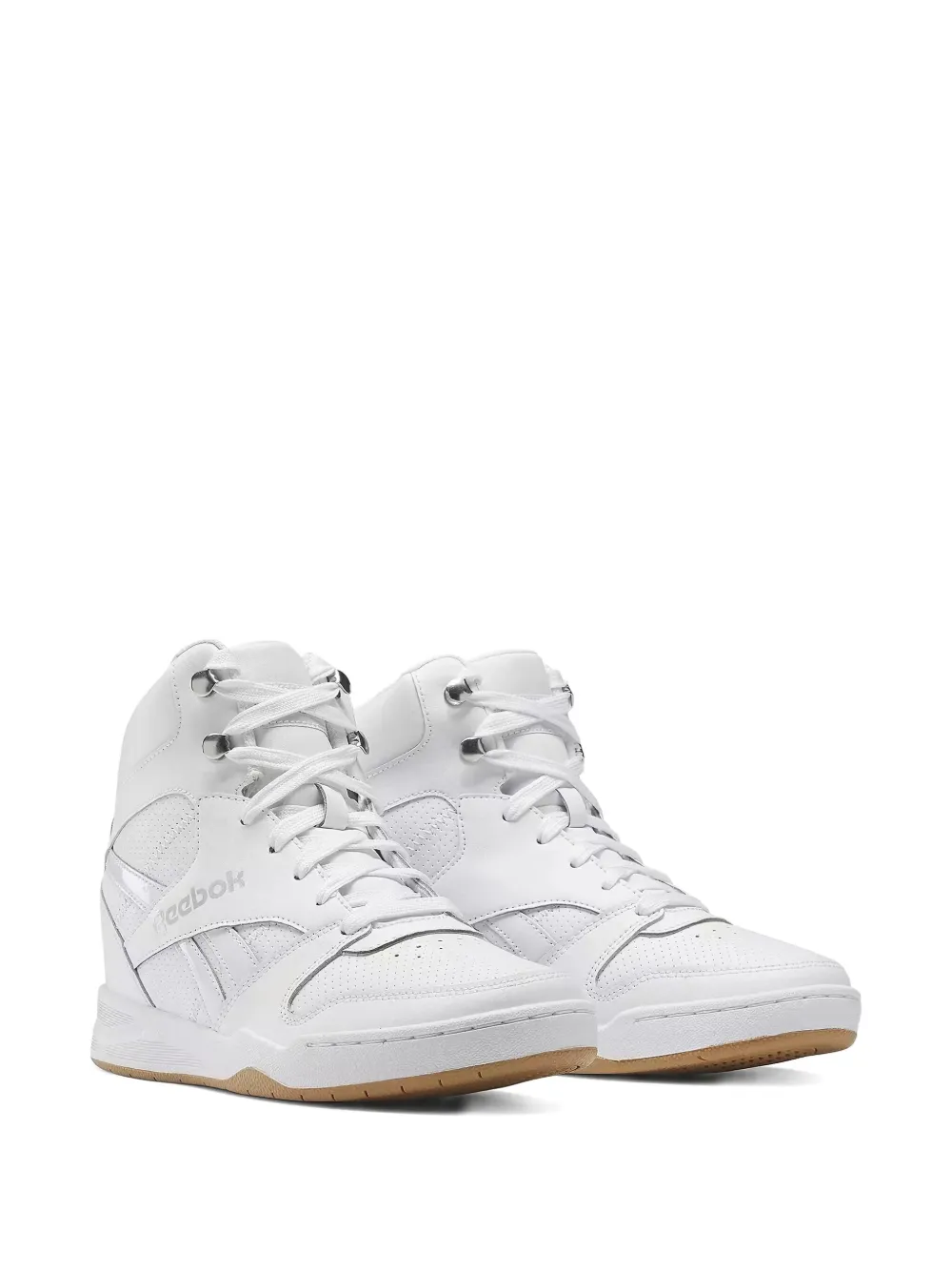 Reebok BB4500 White/Silver Metallic sneakers - Wit