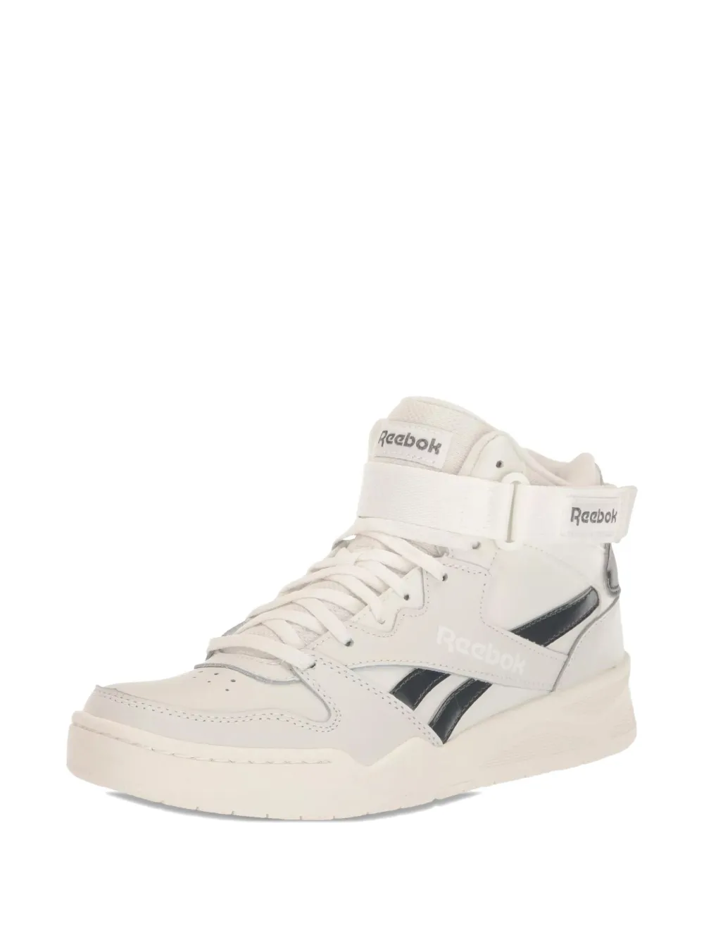 Reebok High-top Strap Trainers In Neutral