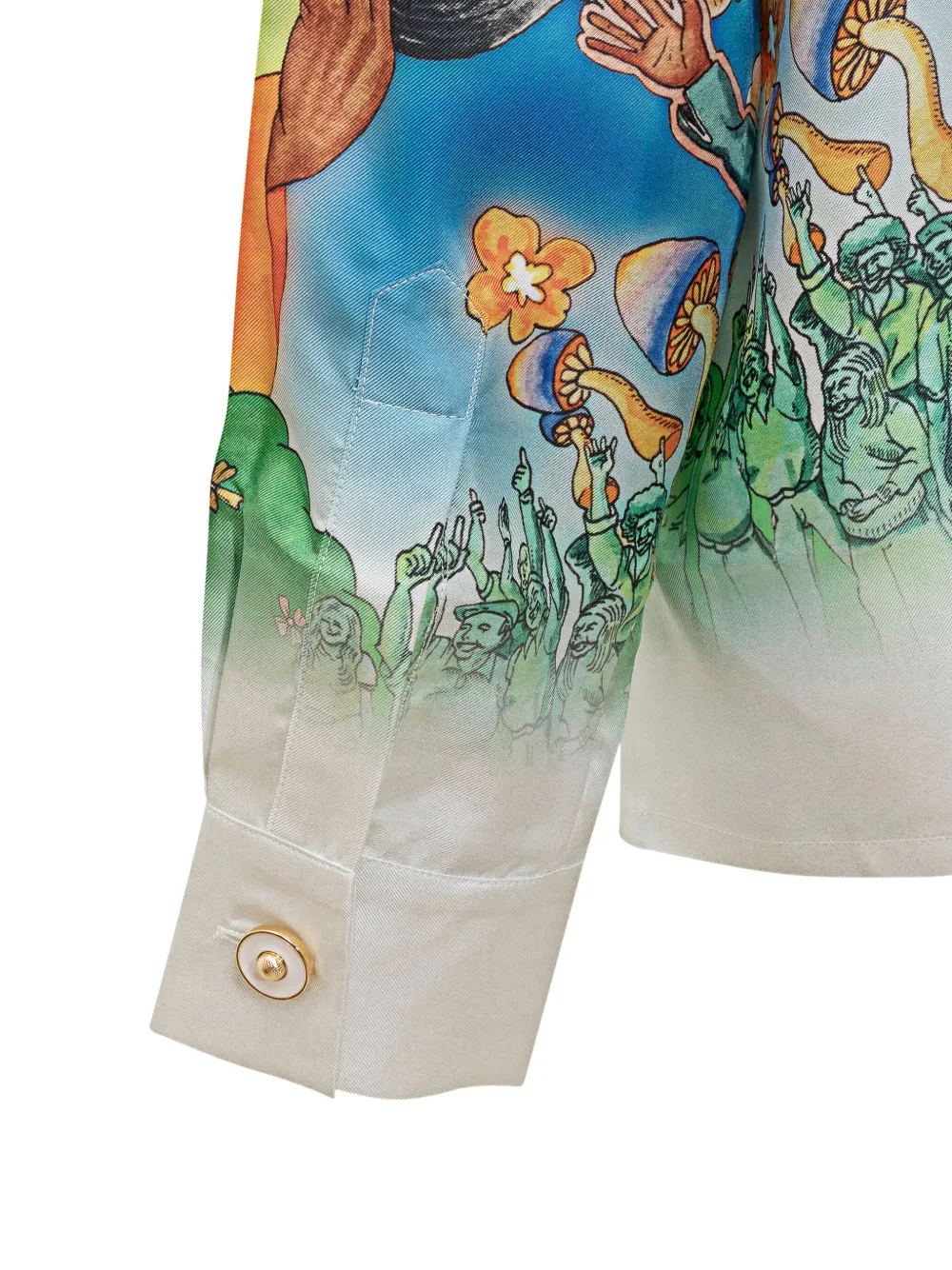 Casablanca La Musique blouse Blauw