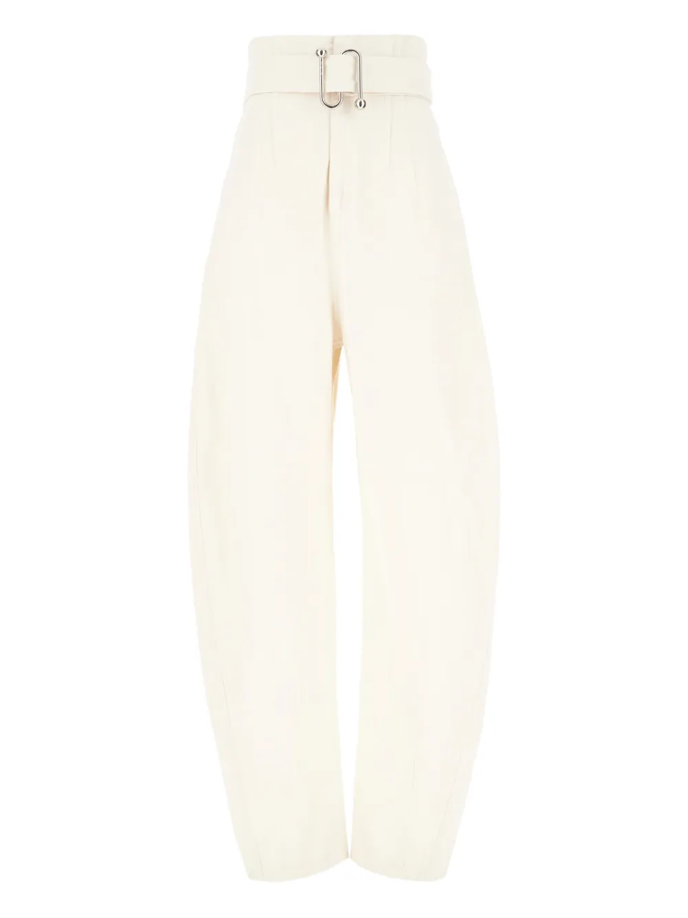 Sportmax Jeans met wijde pijpen Wit