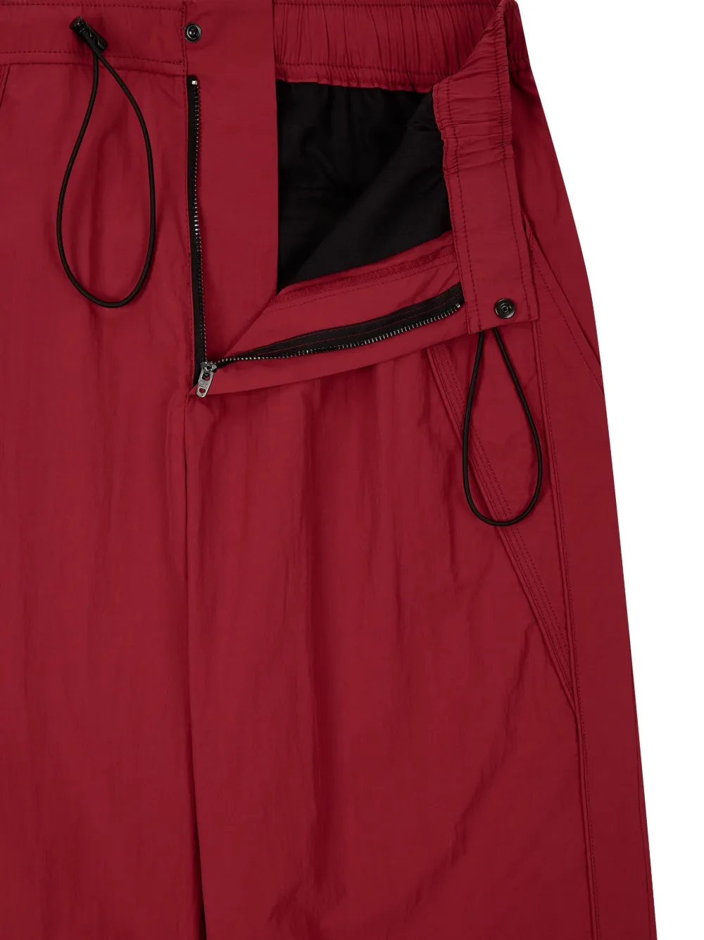 STUDIO TOMBOY Broek met trekkoord Rood