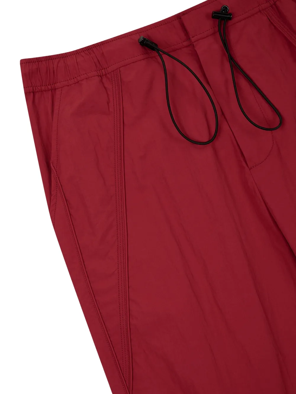 STUDIO TOMBOY Broek met trekkoord Rood