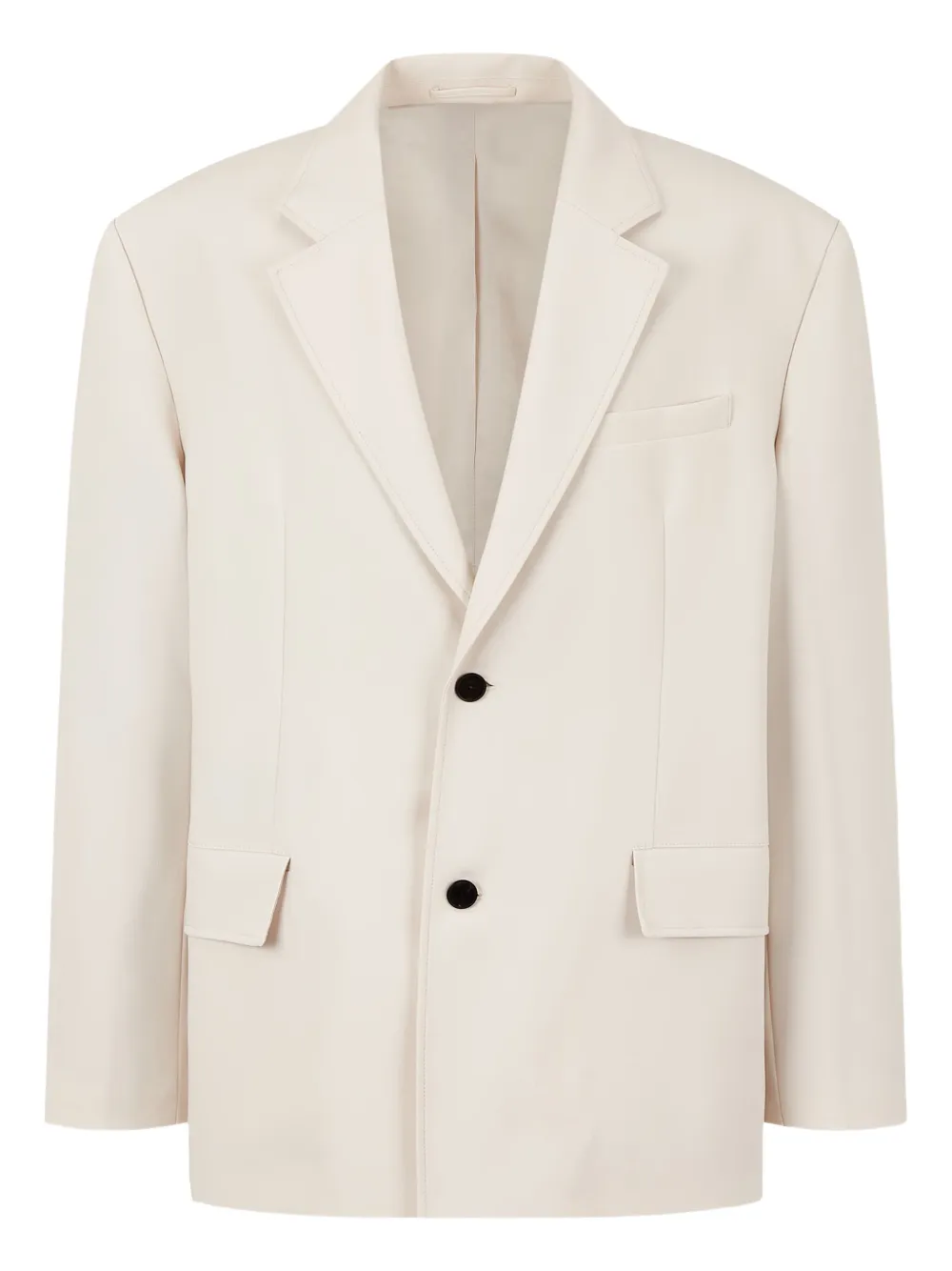 STUDIO TOMBOY enkelknäppt blazer | vit | Image 1