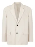 STUDIO TOMBOY single-breasted blazer - White