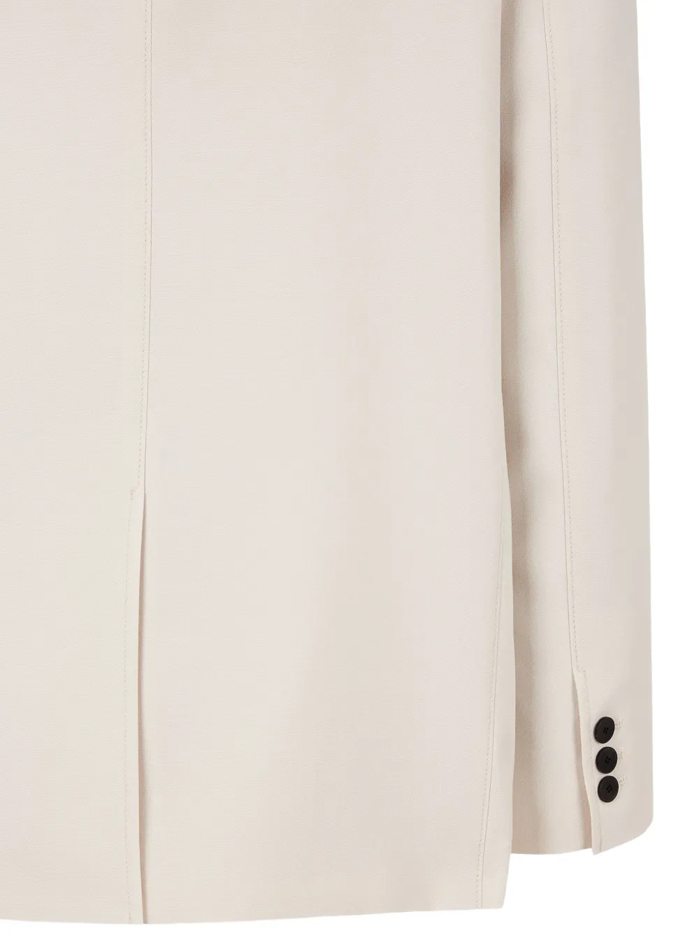STUDIO TOMBOY Blazer met enkele rij knopen Wit