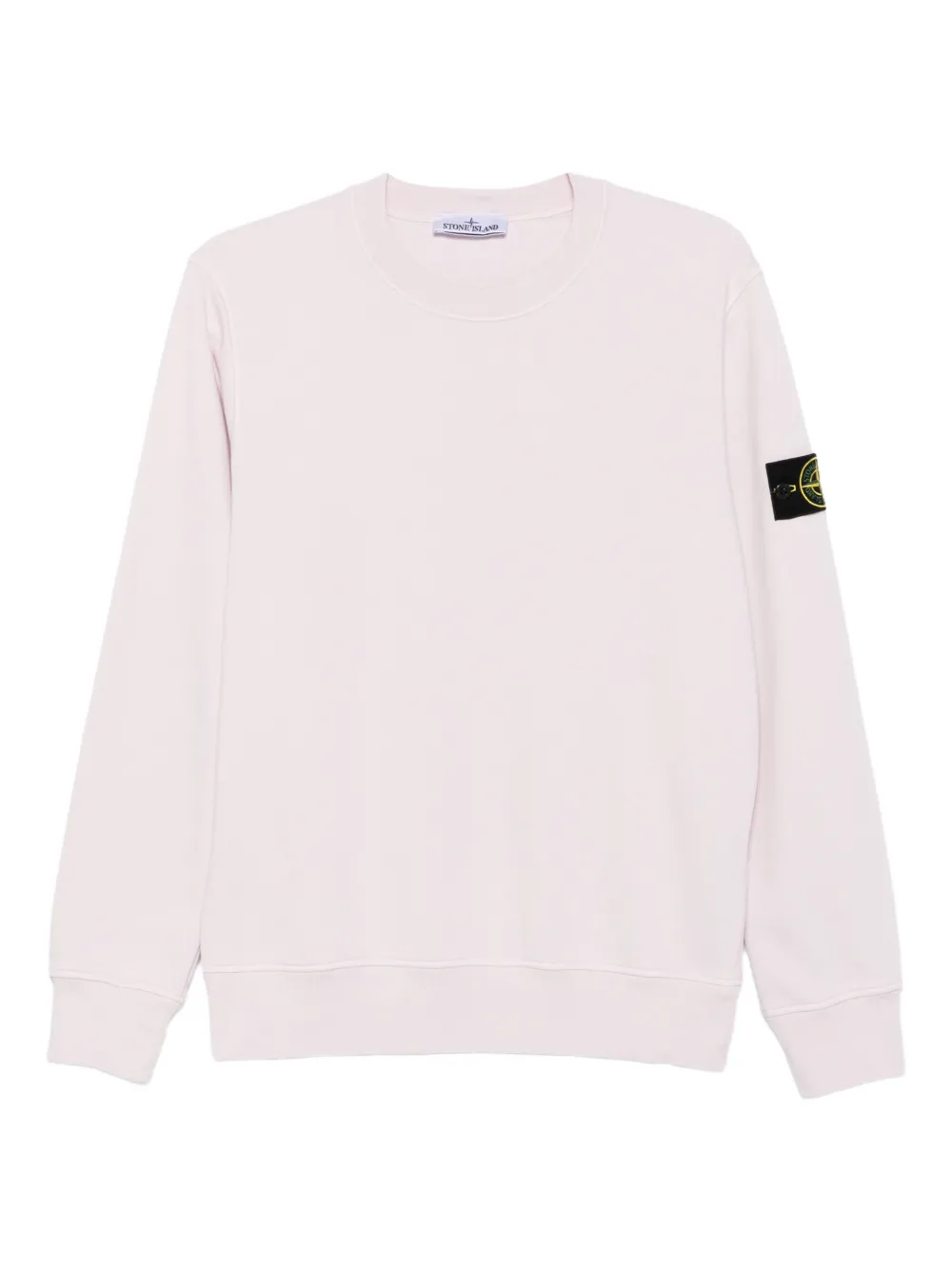 Stone Island Sweater met Compass-logopatch Roze