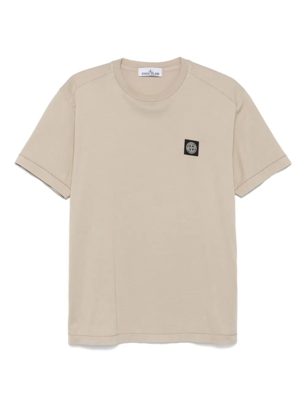 Stone Island Compass-patch T-shirt Beige