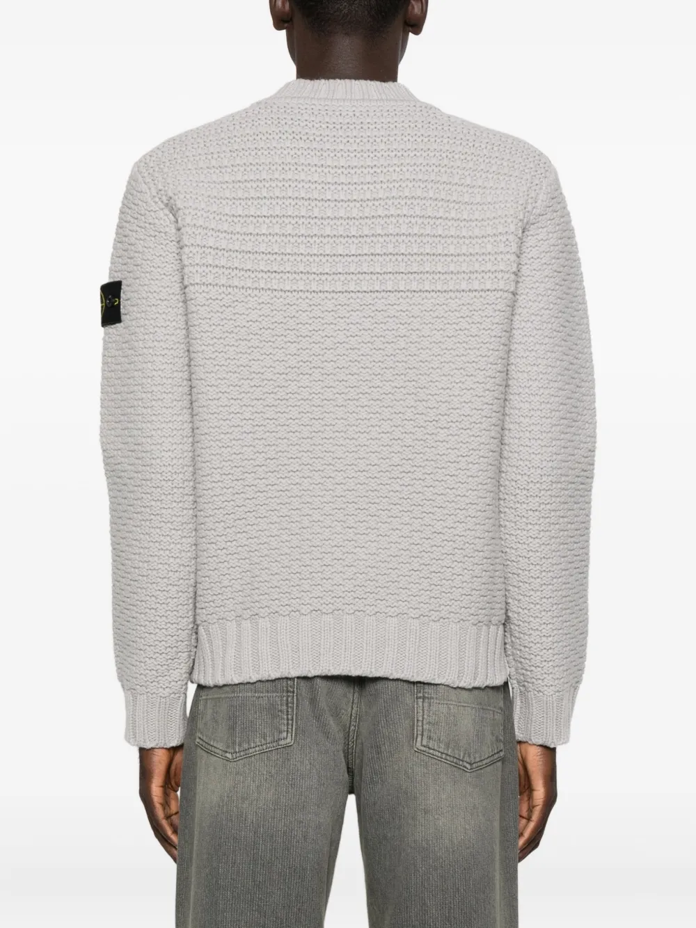 Stone Island 5100054 Pure Wool In Gray