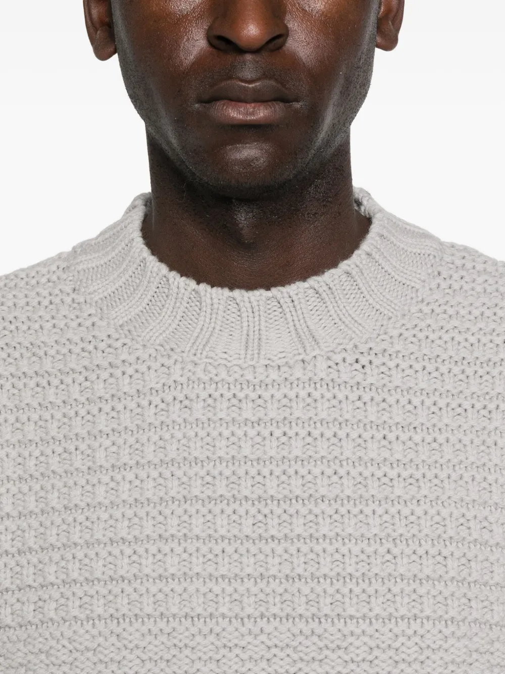 Stone Island 5100054 Pure Wool In Gray