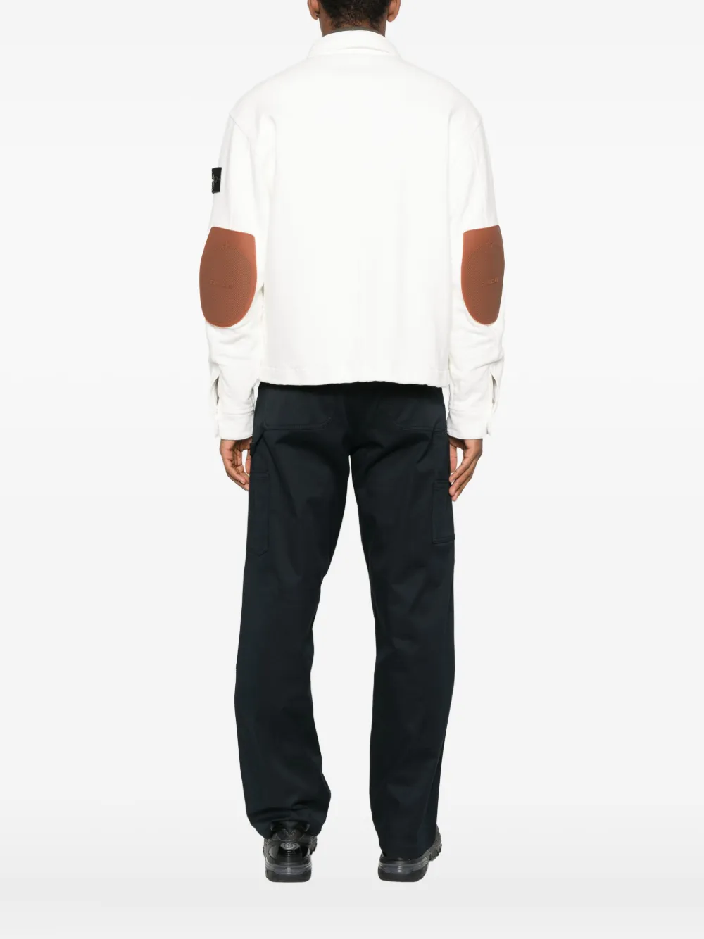 Stone Island Compass-badge jacket Beige
