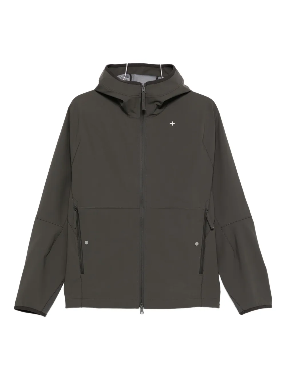 Stone Island hooded zip-front jacket | Grey | Image 1