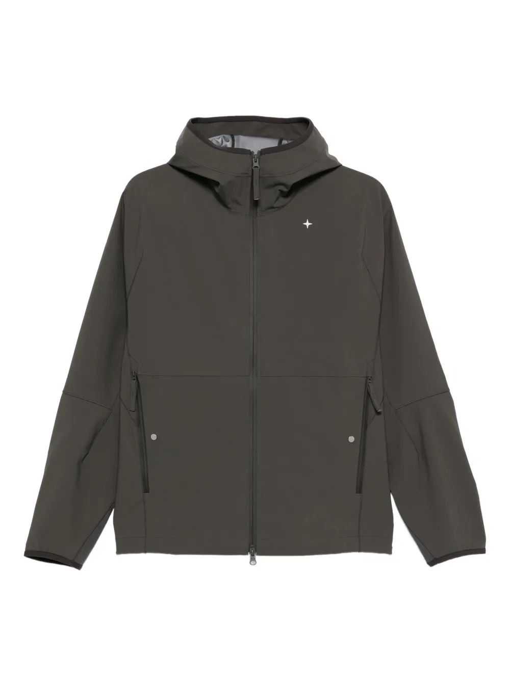 Stone Island chamarra con capucha y cierre | gris | Image 1