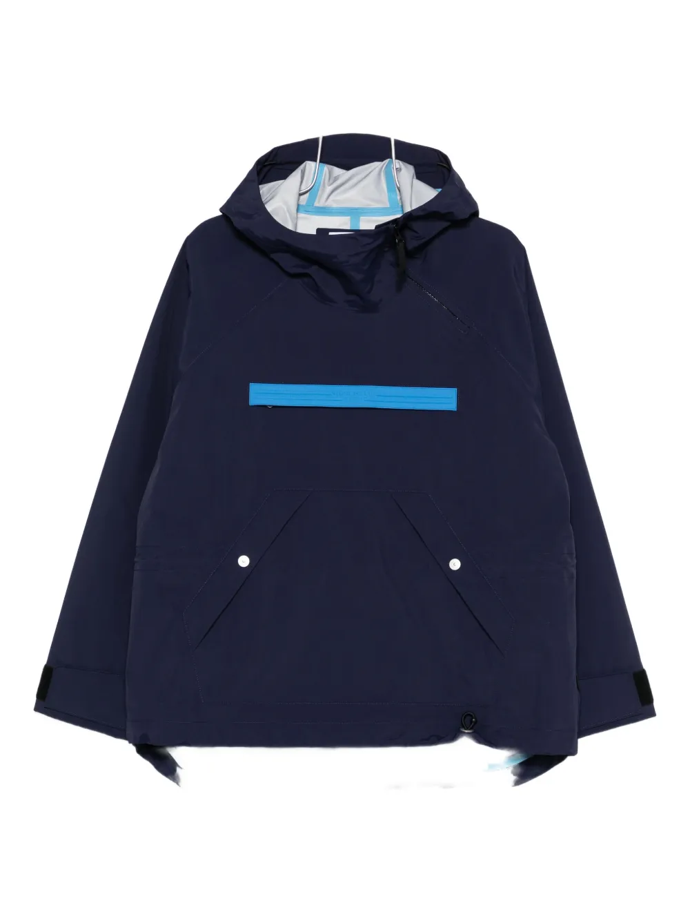 Marina hooded panelled jacket