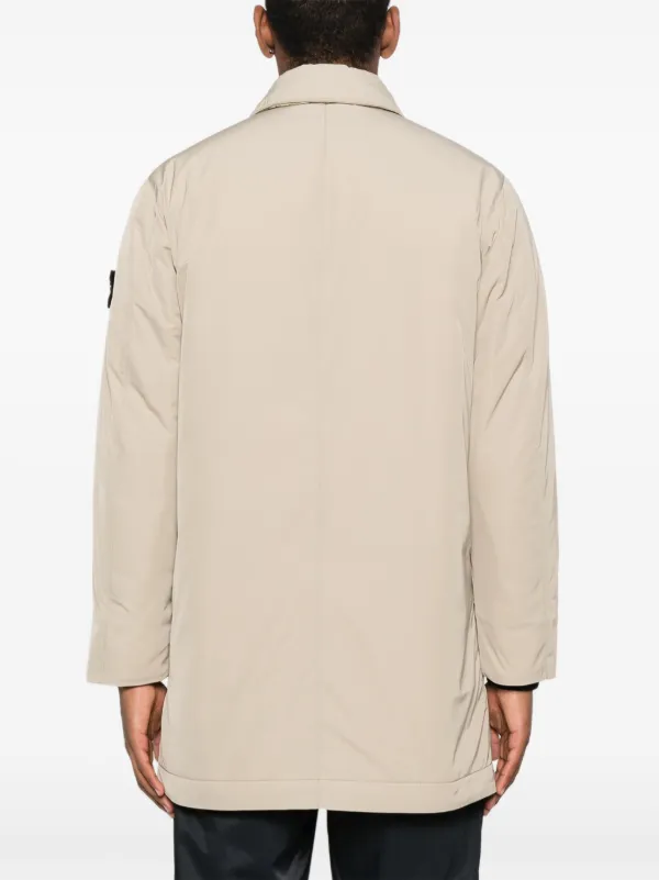 Stone Island patch-pocket Coat Neutrals FARFETCH PH