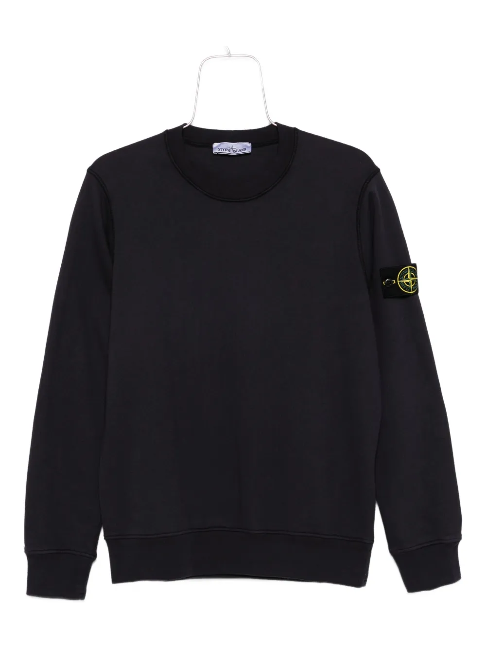 Stone Island Compass-badge sweatshirt Blauw