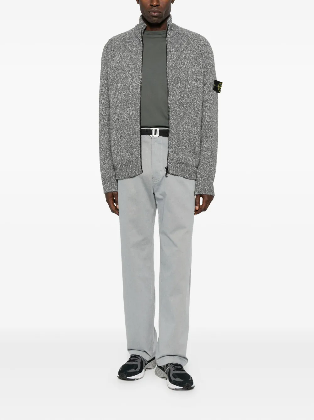 Stone Island Marina gabardine pants - Blauw