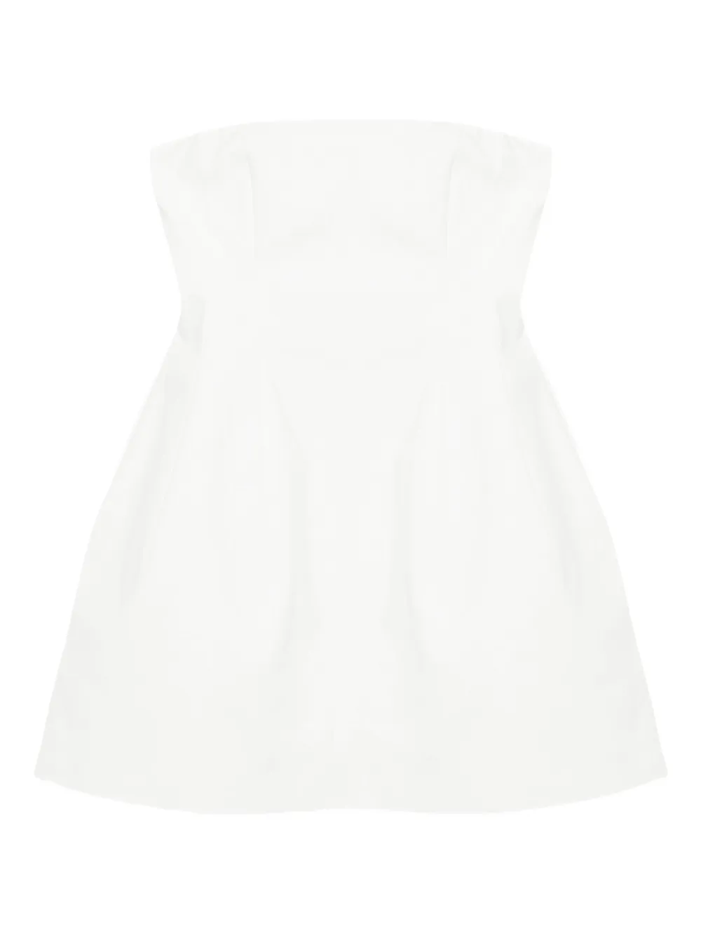 SIMKHAI STRAPLESS FITTED MINIDRESS