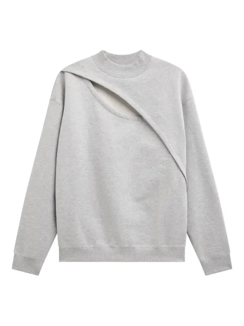 LGN  LOUIS GABRIEL NOUCHI  asymmetric-cut sweatshirt