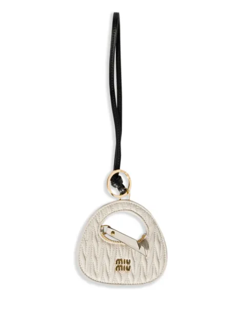 Miu Miu bag-charm keyring