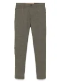 Jacob Cohën logo-patch trousers - Brown