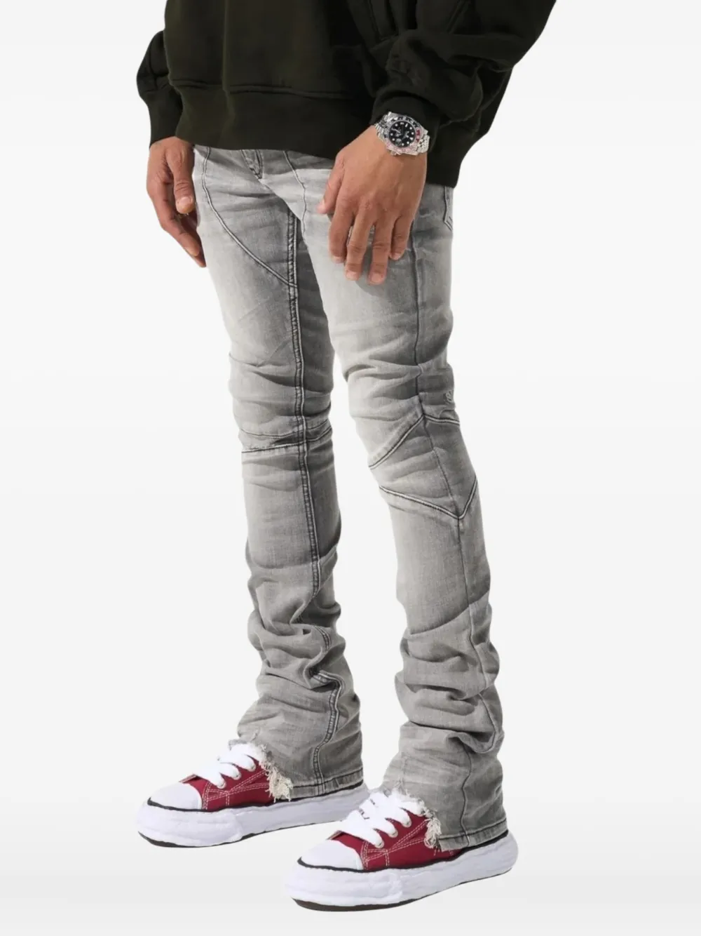 SERENEDE NOCTIS STRAIGHT-LEG JEANS