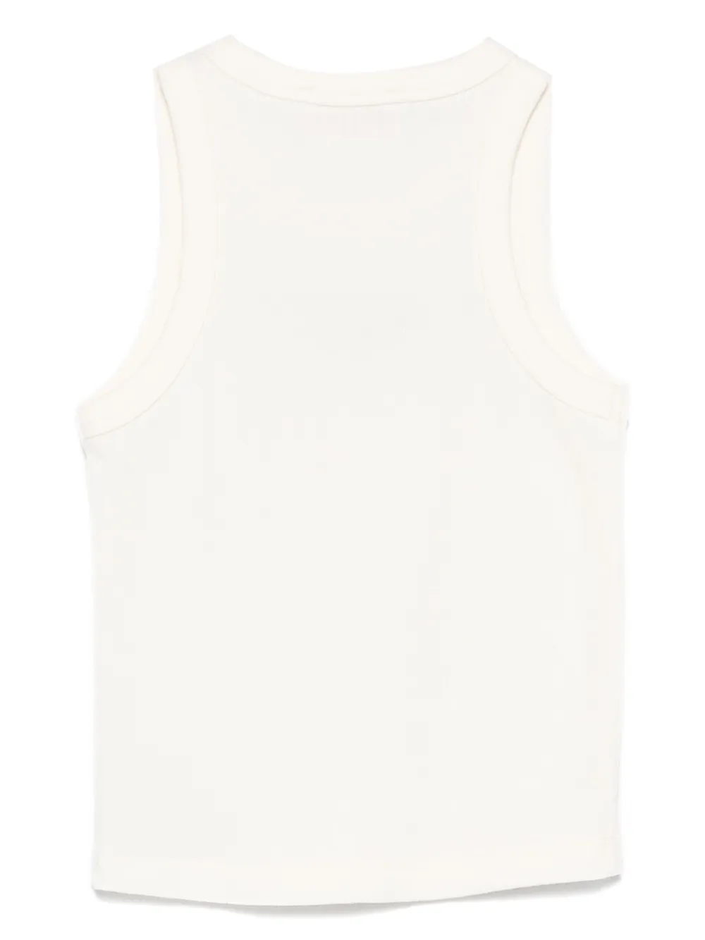 Shop Mc2 Saint Barth Blue Jr Tank Top In Neutrals