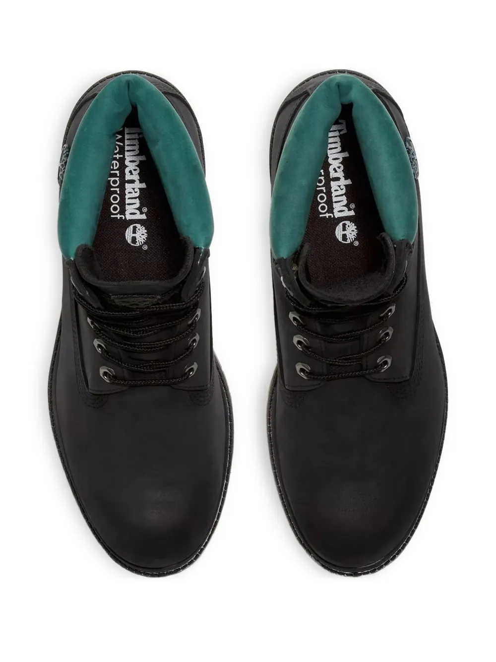 Timberland Premium 6-Inch "Black Green" boots