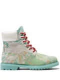 Timberland Ski School 6 inch "" Blue/Green Nubuck"" boots
