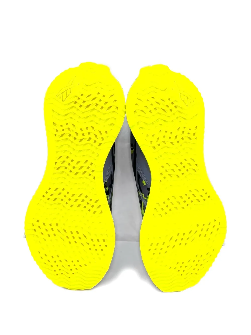 Reebok Zig Dynamica 2 "grey/acid Yellow" Sneakers In Multi