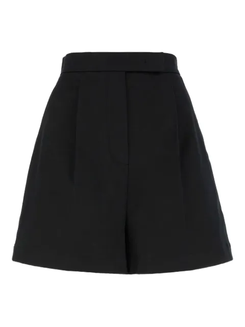 Max Mara pleated welt-pockets shorts