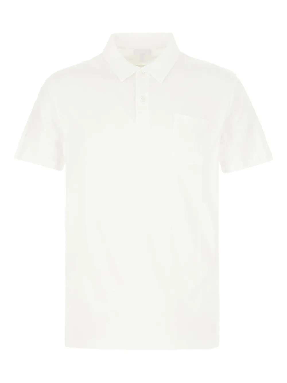 Sunspel jersey polo shirt | White | Image 1