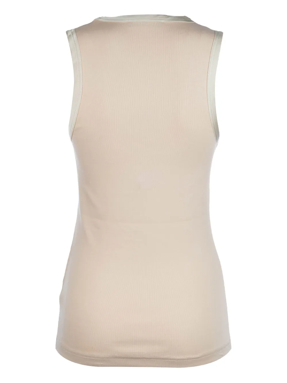 Fabiana Filippi Top met diepe ronde hals Beige