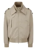 STUDIO TOMBOY zip-up military jacket - Neutrals