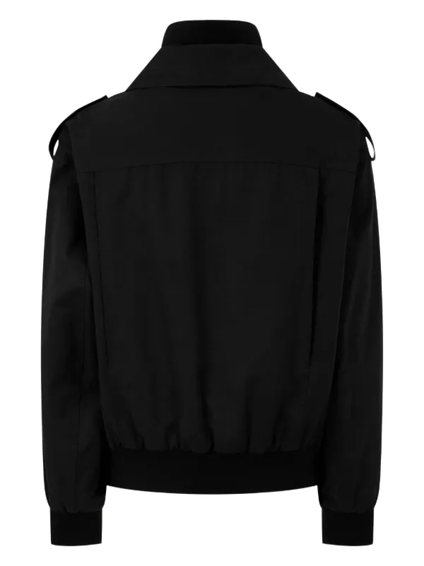 STUDIO TOMBOY military-inspired Bomber Jacket | Black | FARFETCH
