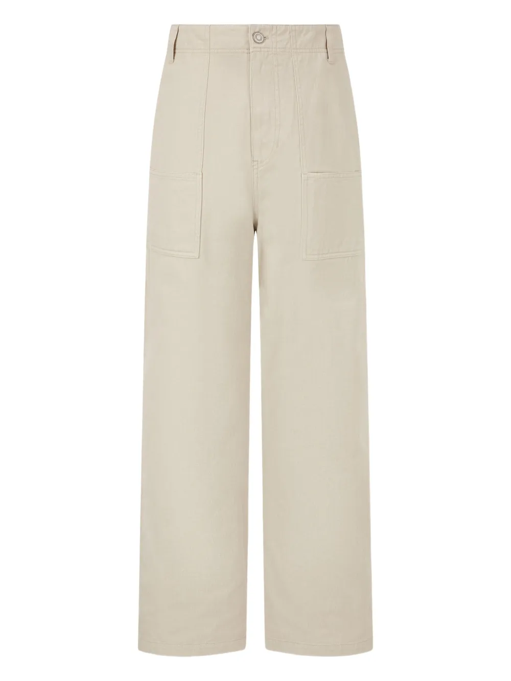 STUDIO TOMBOY wide-leg utility trousers | Neutrals | Image 1